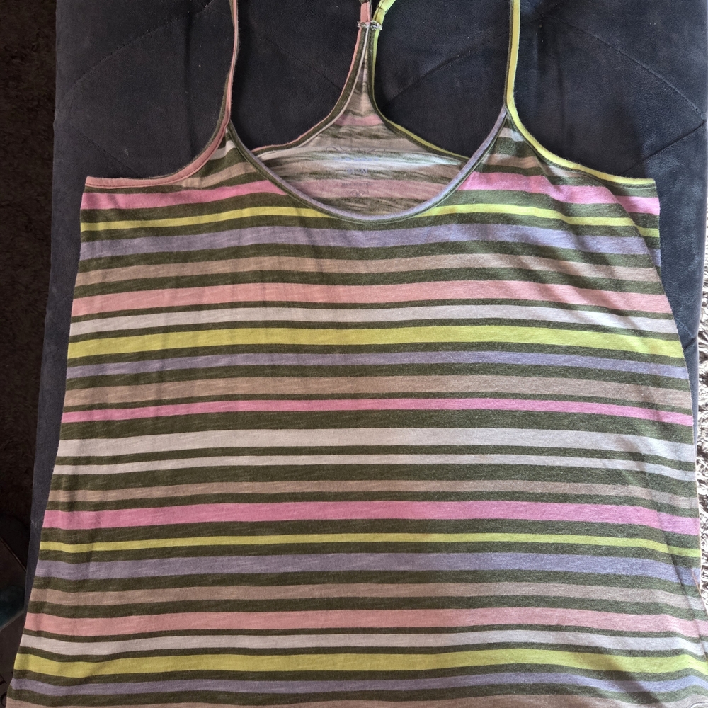 Old Navy Striped Racerback Tank - Size M